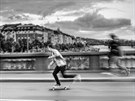 TOMÁ HRABA, VOLNÝ: Skateboarding, Praha, 2014 (Canon Junior Awards)