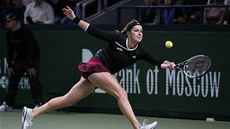 DOBHNU TO. Anastasia Pavljuenkovová ve finále turnaje v Moskv. 