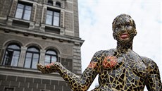 Zpodobn�ní �erno�ské here�ky a bojovnice za svobodu Josephine Bakerové p�ed...