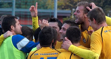 Fotbalisté Varnsdorfu jsou pekvapením druhé ligy. tyi kola ped koncem jsou na postupovém druhém míst.
