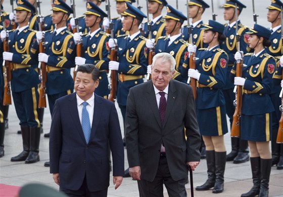 Prezident Miloš Zeman na návštěvě Čínské lidové republiky (26. října 2014)