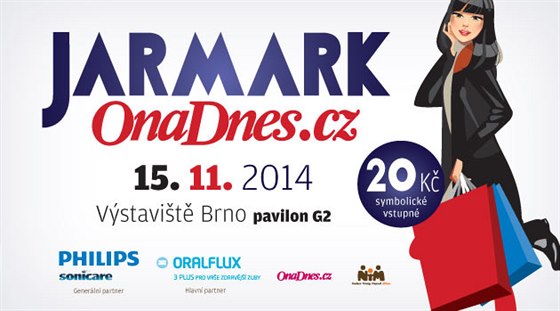 Pozvánka na Jarmark OnaDnes.cz do Brna v sobotu 15.11. 2014