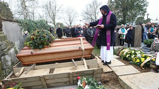 Poheb Jiího Reynka ve Svatém Kíi u Havlíkova Brodu.