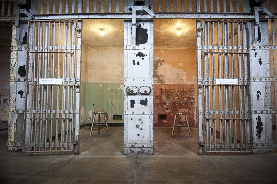Z instalace Aj Wej-weje v americké věznici Alcatraz 