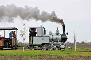 Replika parn lokomotivy Orenstein & Koppel 40HP