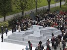 Odhalení památníku dezertér z wehrmachtu ve Vídni. (24. íjna 2014)