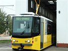 Tramvaj KT8 nmecké spolenosti Strausberger Eisenbahn GmbH Strausberg