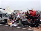 Smrtelná nehoda kamion u Hoovic