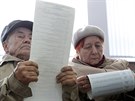 Ukrajinci v nedli rozhodují o budoucnosti své zem (26. íjna)