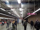Stanice metra Chodov je jako nová.