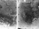 Dva vesmírné snímky Evropy z roku 1964. Vlevo jsou Pyreneje, tedy území...
