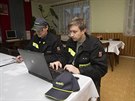 Pípravy na evakuaci lidí z ástí obcí Lipová a Vlachovice.