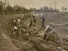 Práce na stavb Baova kanálu zaaly v roce 1934, dokonený byl o 3 roky...