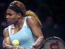 Serena Williamsová v duelu s Anou Ivanoviovou.