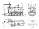 Replika parní lokomotivy Orenstein & Koppel 40HP