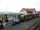 Replika parní lokomotivy Orenstein & Koppel 40HP