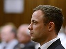 Oscar Pistorius ped soudem, který rozhodoval o jeho trestu za zastelení...