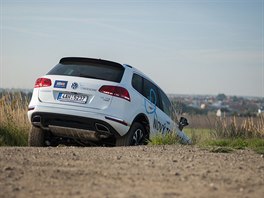 Volkswagen Touareg v úpravě pro Stratocaching