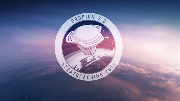 Nový emblém vytvo�ený pro Stratocaching 2014.