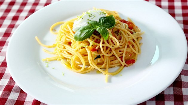�pagety s raj�aty neboli pomodoro