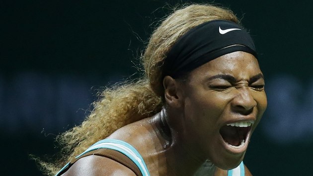 Serena Williamsov ve finle Turnaje mistry