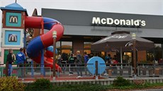 Cesta na Bayern zaala vydatnou snídaní v McDonald´s na Rozvadov.