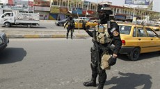 Irácká protiteroristická jednotka v Bagdádu (28. íjna 2014).