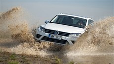 Volkswagen Touareg v úpravě pro Stratocaching