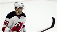 Jaromír Jágr z New Jersey slaví, gólem ukon�il prodlou�ení s Ottawou.