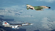 F-104A byla první sériová verze Starfighteru.