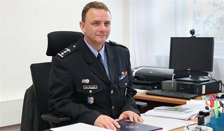 editel policie v Olomouckém kraji Libor Krejiík.