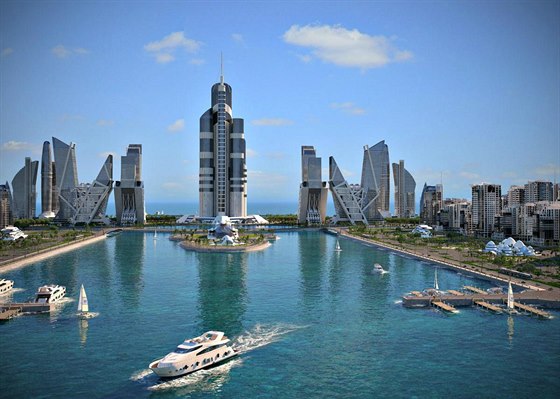 V Ázerbájdžánu má vzniknout nové město až pro milion lidí. Moderní architektura...
