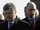 Ukrajinský prezident Petro Poroenko v pátek podpoil setrvání Arsenije...