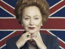 Simona Staová coby Margaret Thatcherová v kalendái Promny 2015