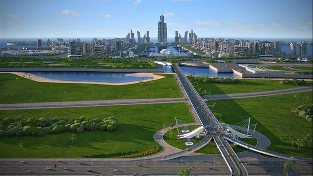 V Ázerbájdžánu má vzniknout nové město až pro milion lidí. Moderní architektura zaplní umělé ostrovy na pobřeží Kaspického moře.