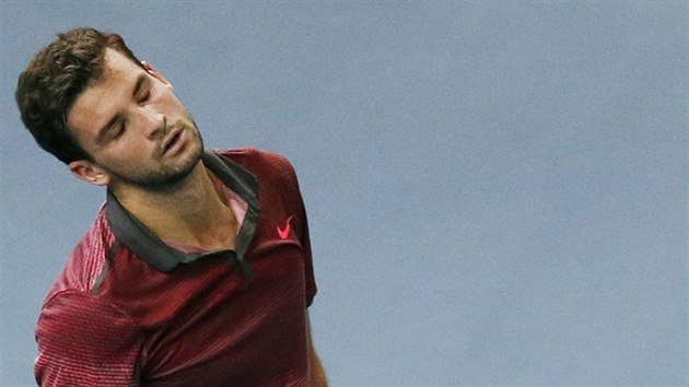 Grigor Dimitrov na turnaji v Pai