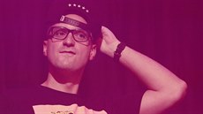 DJ Wich na prvním ze dvou vyprodaných koncert v praské Lucern (29.10. 2014).