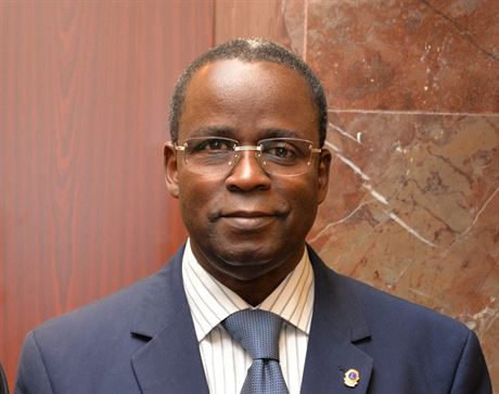 Honorrn konzul esk republiky v Guineji Hasmiou Dia.