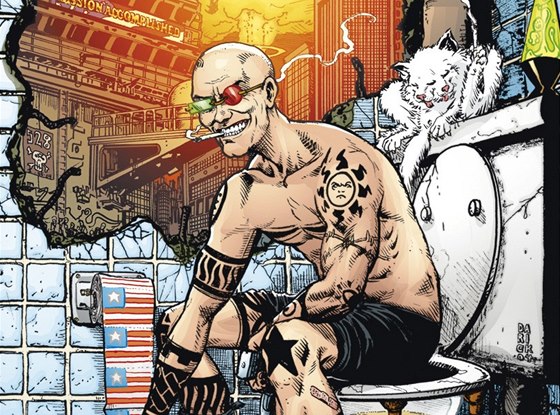 Obálka komiksu Transmetropolitan 10 - Naposled