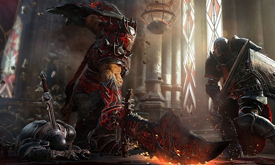 Ilustraí obrázek z prvního dílu Lords of the Fallen