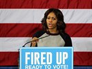 Do volební agitace se zapojila i první dáma USA Michelle Obamová (1. listopadu...