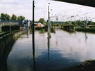 V srpnu 2002 byla stanice Vltavská zaplavena pi povodni a a do prosince byla...