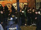 Policejní tkoodnci zamezili stetu radikálních píznivc Sparty Praha a...