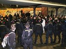 Policejní tkoodnci zamezili stetu radikálních píznivc Sparty Praha a...
