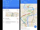 Mapy od Googlu správn navigují po aktuálních trasách. Výbr alternativních...