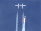Okamiky ped katastrofou. 31.10.2014. poslední let prototypu SpaceShip Two.