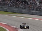 Daniel Ricciardo ve Velké cen USA formule 1. 