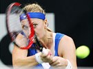 Petra Kvitová ve finále Fed Cupu proti Andree Petkovicové