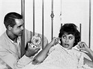 Cary Grant a Sophia Lorenová ve filmu Hausbót (1958)