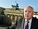 Michail Gorbaov u Braniborské brány prohlásil, e je svt na pokraji nové...